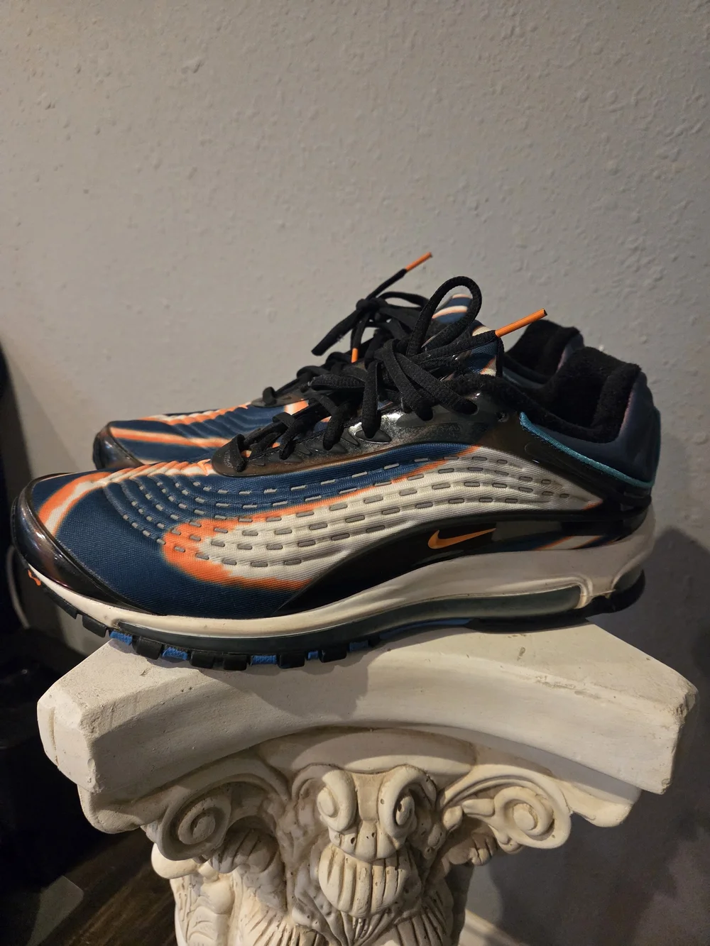 Nike Air Max Deluxe Blue Force Men's Sneakers - Picture 2 of 7